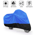 New stock outdoor durable waterproof blue motorcycle cover